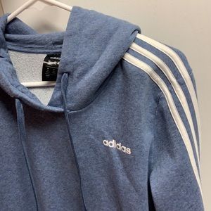 ADIDAS hoodie with stripes on sleeves